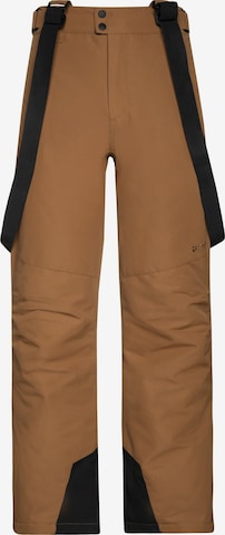 PROTEST Workout Pants 'OWENY' in Brown: front