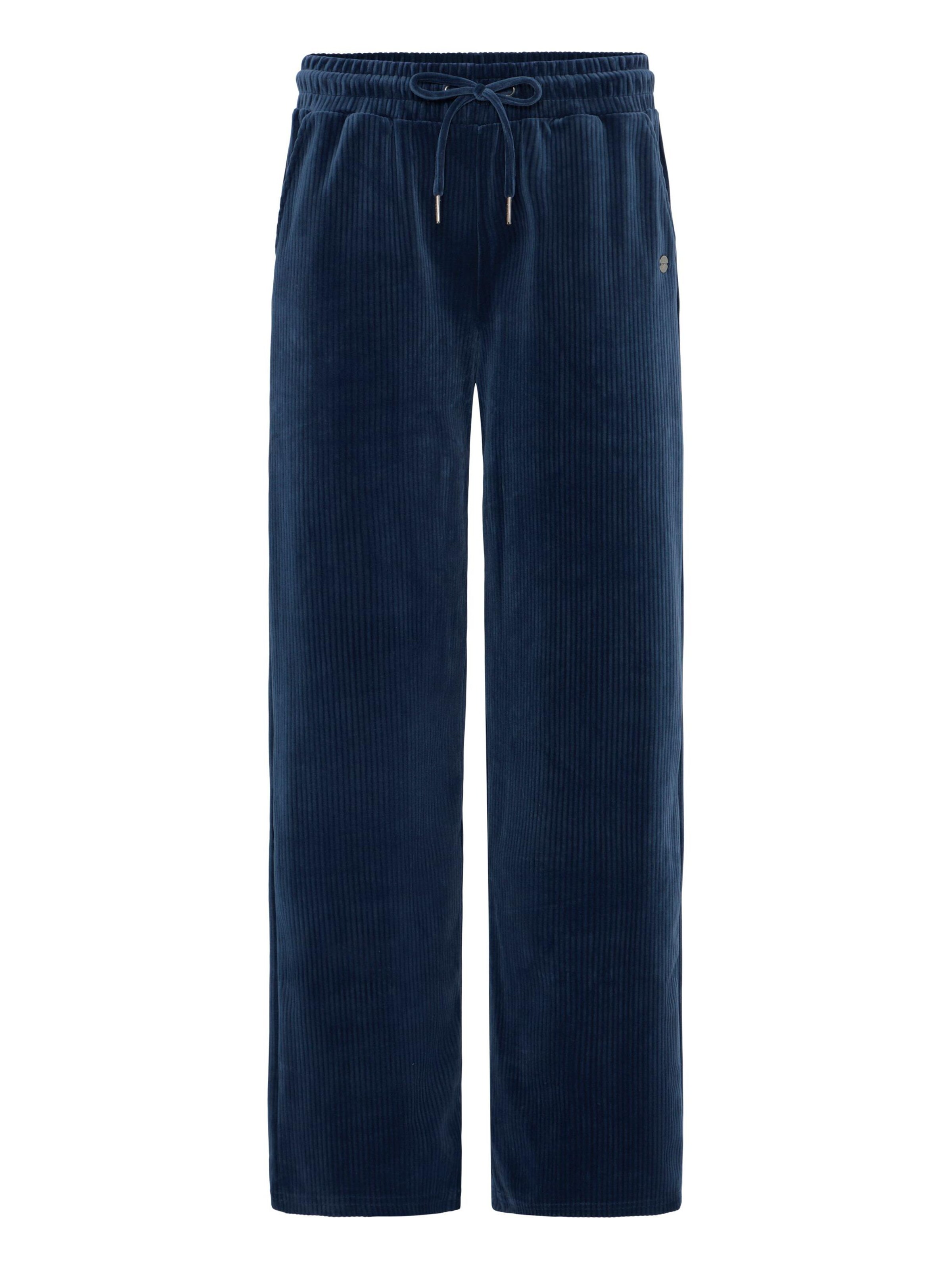 Oxmo - Calças ' OXEBBA WIDE LEG ' em azul: frente