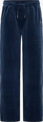 Oxmo - Calças ' OXEBBA WIDE LEG ' em azul: frente