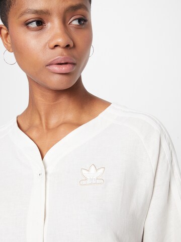 ADIDAS ORIGINALS Shirt Dress 'Baseball' in White