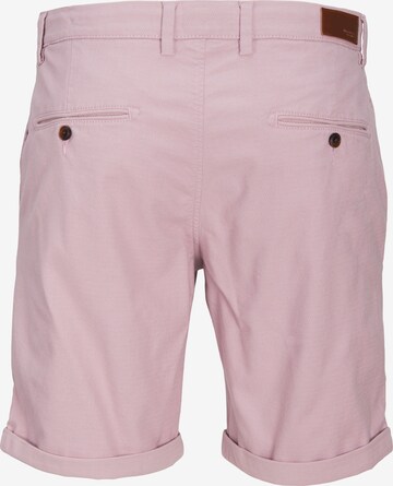 JACK & JONESregular Chino hlače 'Fury' - roza boja