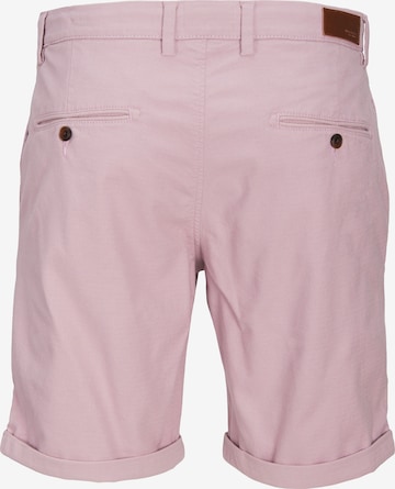 JACK & JONES Regular Chinobyxa 'Fury' i rosa