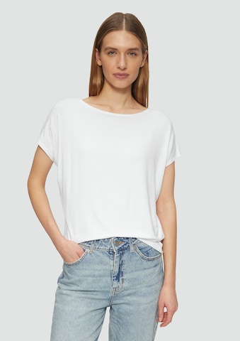 s.Oliver Shirt in Weiß: Vorderseite