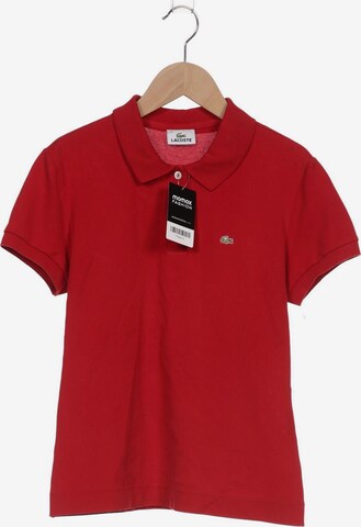 LACOSTE Top & Shirt in XL in Red: front