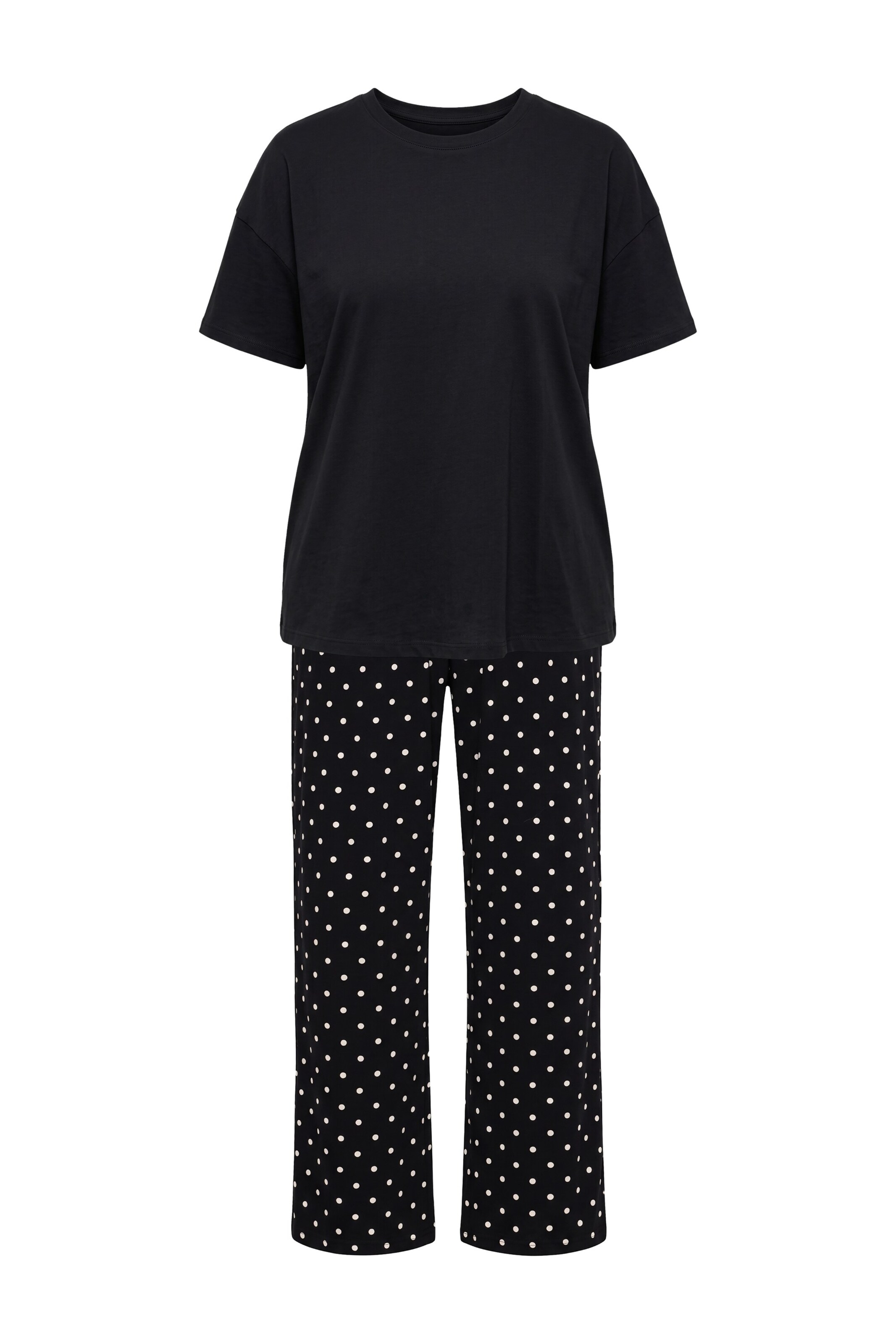 Studio Untold Pajama in Black: front