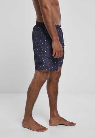 Urban Classics Zwemshorts in Blauw