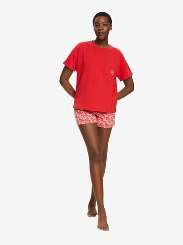 ESPRIT Pyjama in Rot