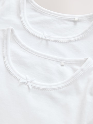 T-Shirt Next en blanc