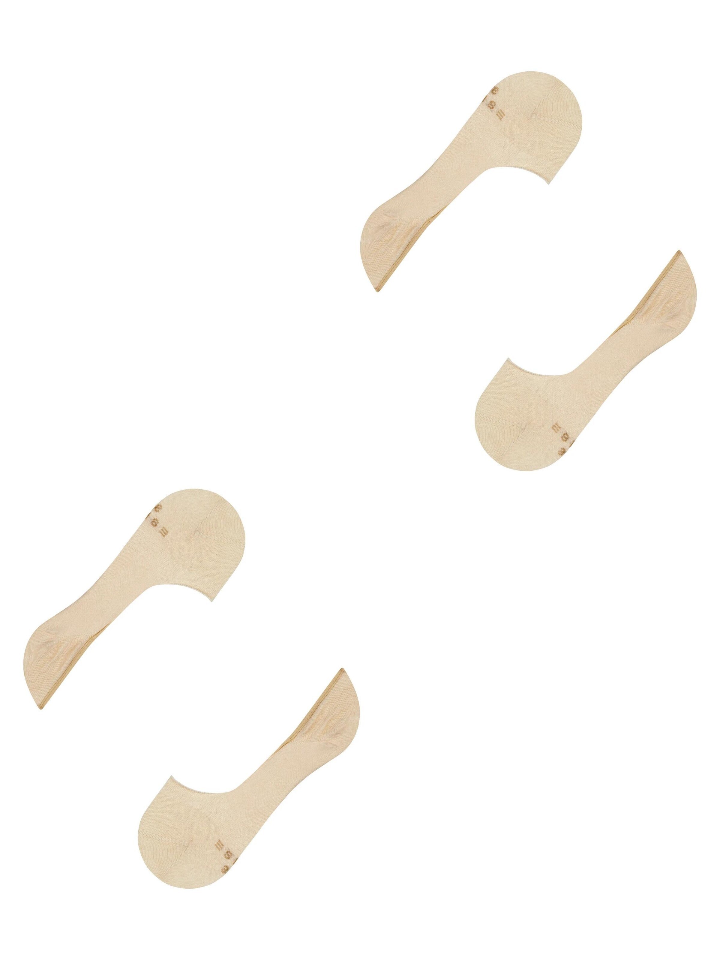 ESPRIT Socken 'Cotton 2-Pack'‌‌‌‌‌‌‌‌‌ in Beige