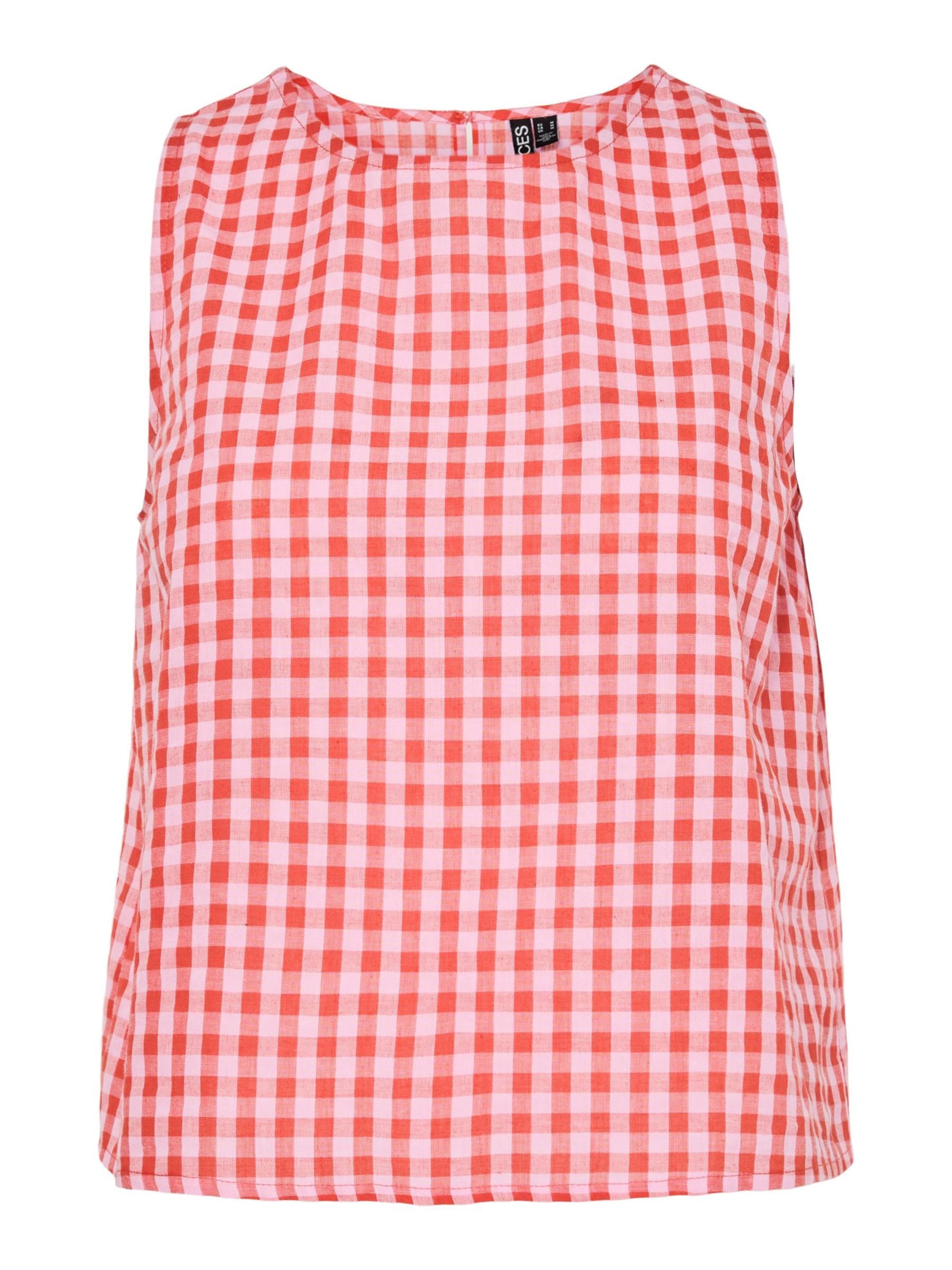 Top 'PCLiliane' di PIECES in rosa: frontale