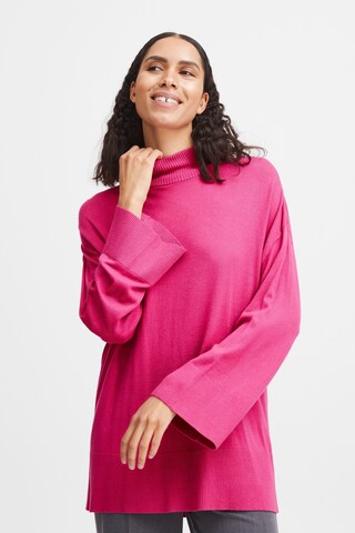 b.young Sweater 'Mmpimba' in Pink: front