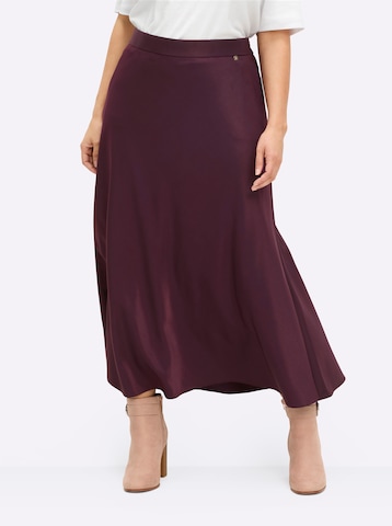 SHEEGO Szoknyák - piros: elől