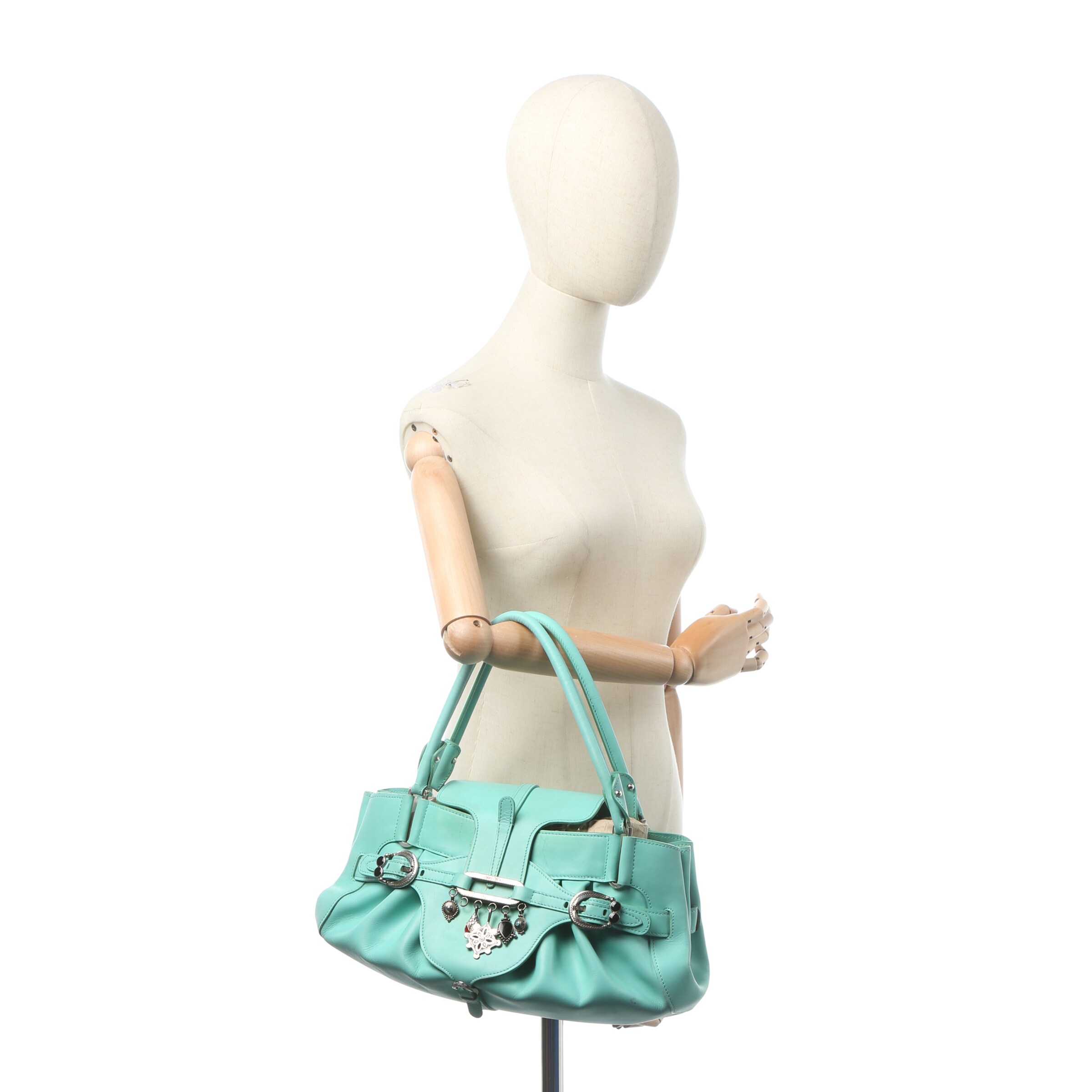 JIMMY CHOO Schultertasche / Umhängetasche One Size in Blau