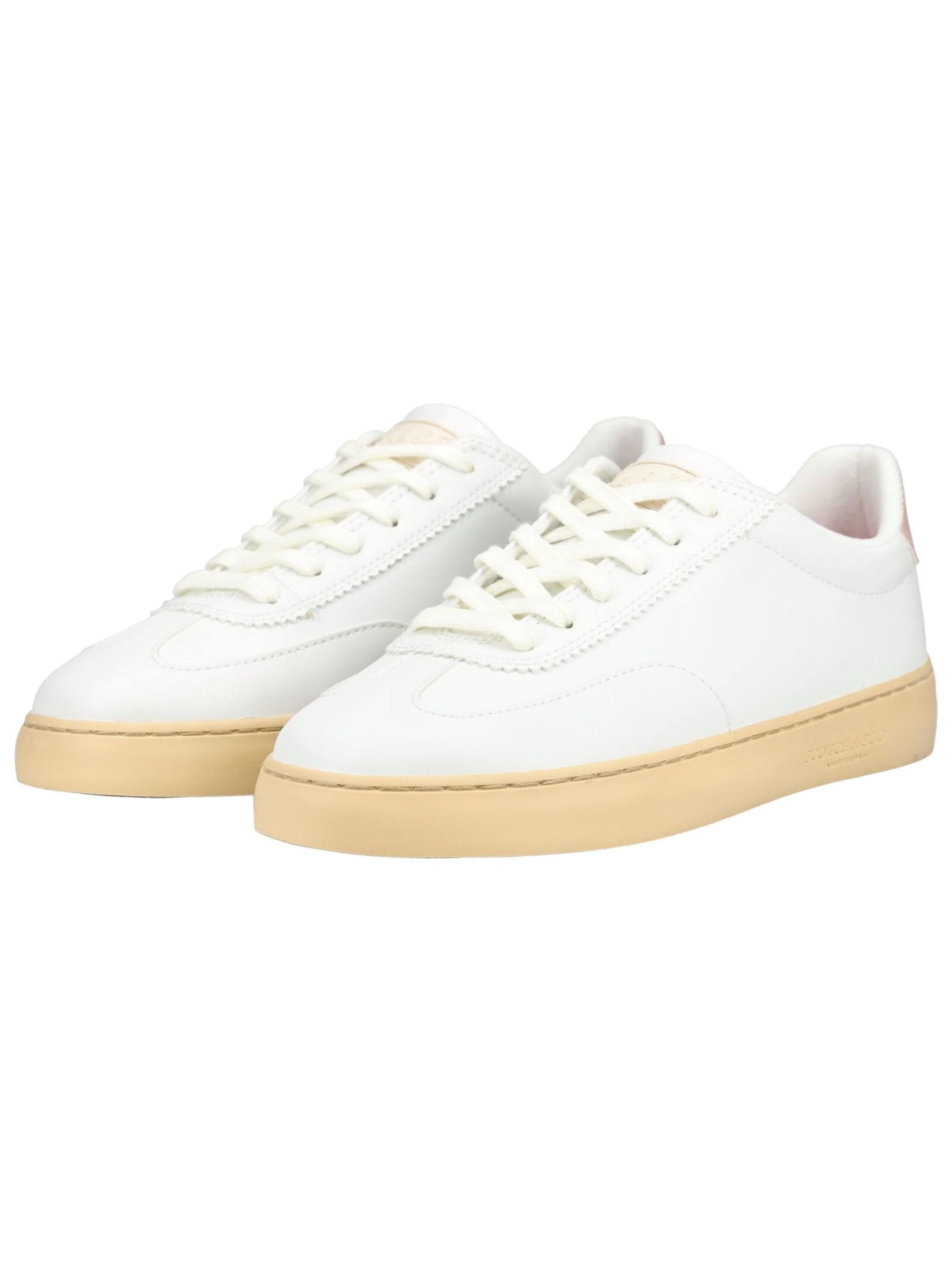 Baskets basses SCOTCH & SODA en blanc