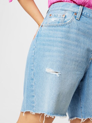 Levi's® Plus Regular Jeans '501® 90s Shorts' i blå