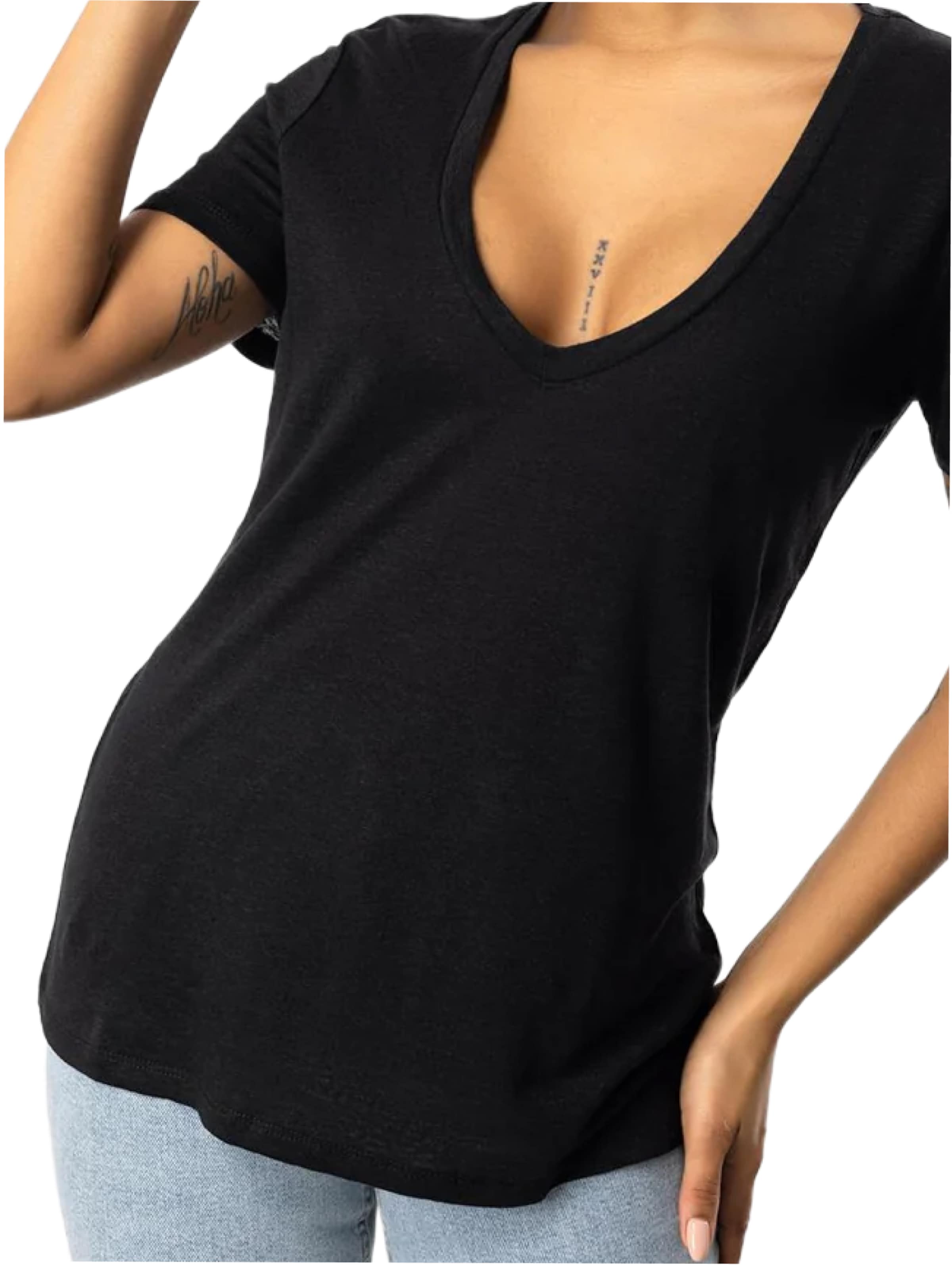 No Matter What Shirt in Zwart