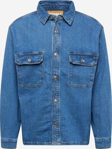 Denim Project Between-season jacket 'WORKER' in Blue: front