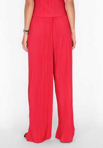 IZIA - Loosefit Pantalón en rojo