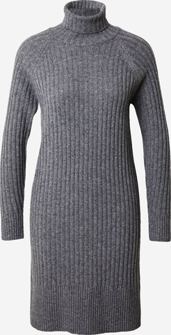 UNITED COLORS OF BENETTON Knitted dress in Grey: front