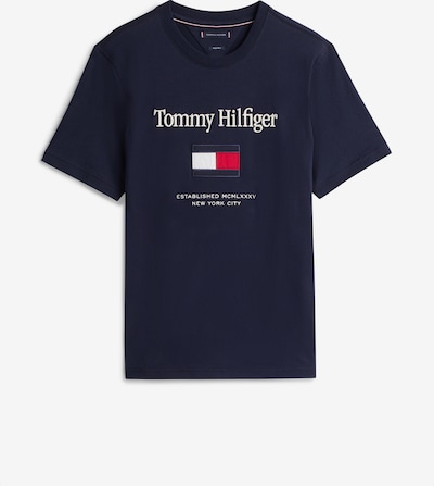 TOMMY HILFIGER Majica u morsko plava / crvena / bijela, Pregled proizvoda