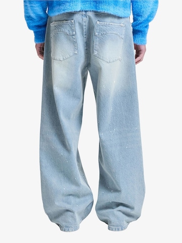 Reternity Baggy Jeans 'Studded' in Blauw