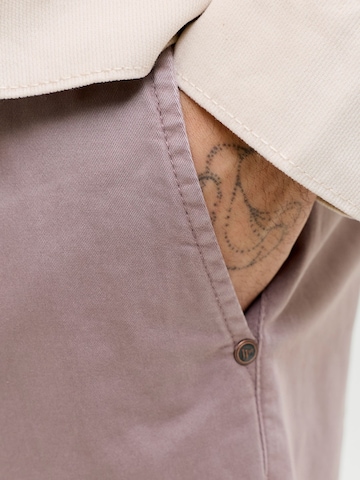 JACK & JONES - Loosefit Pantalón chino en lila