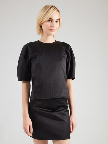 & Other Stories Shirt in Schwarz: Vorderseite