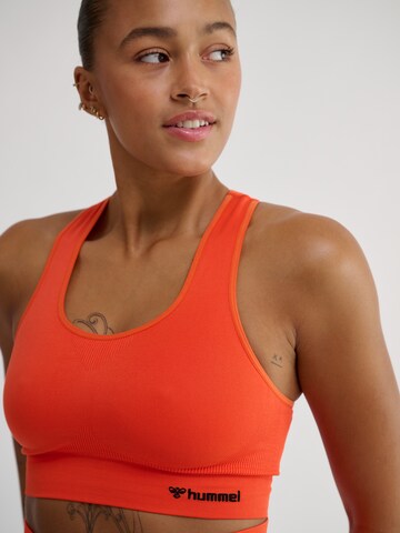 Hummel Bralette Sports bra 'Tif' in Orange