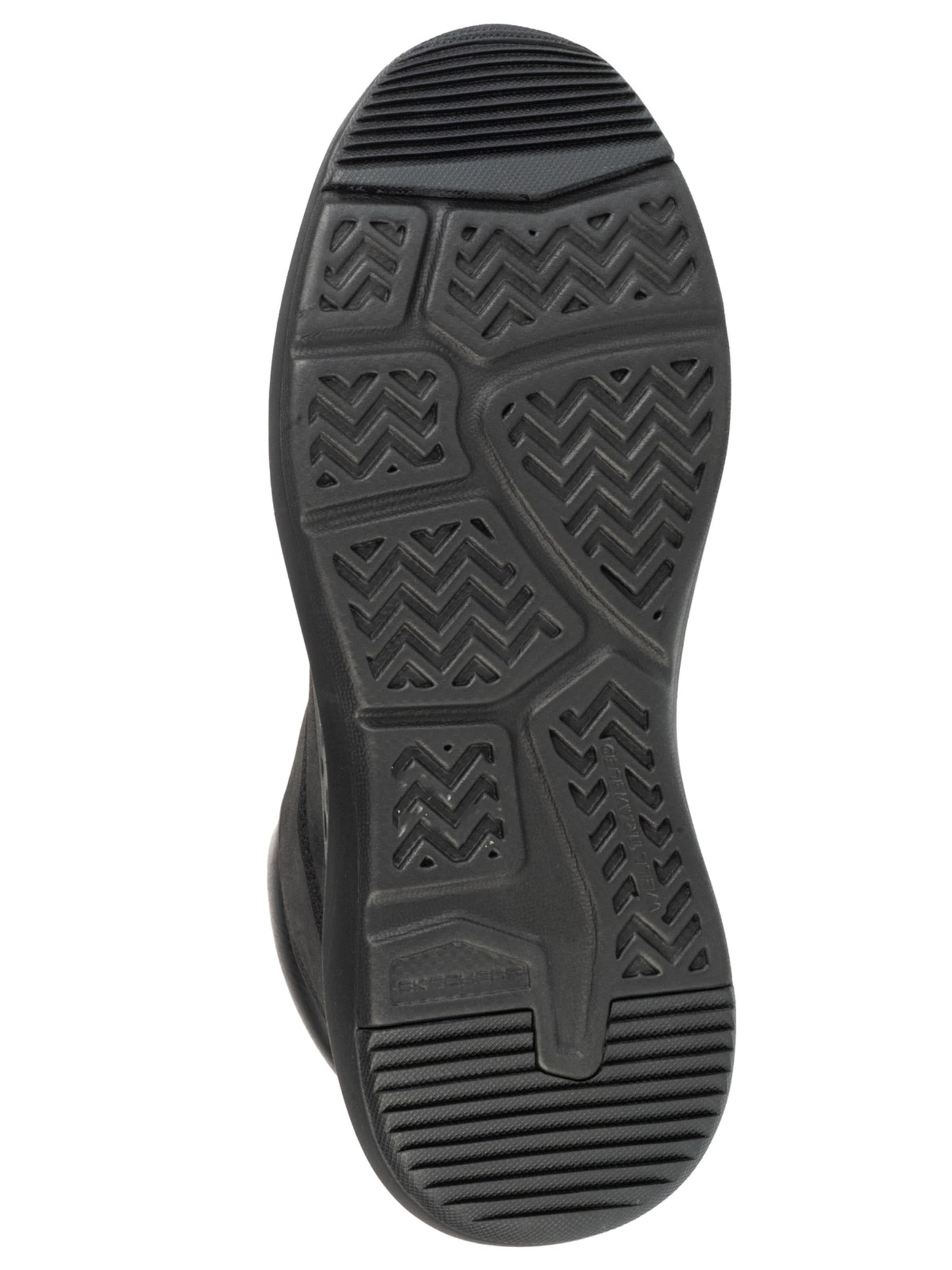 SKECHERS Veterboots in Zwart