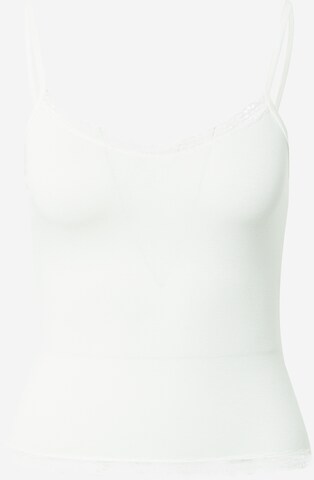 Top di NLY by Nelly in bianco: frontale