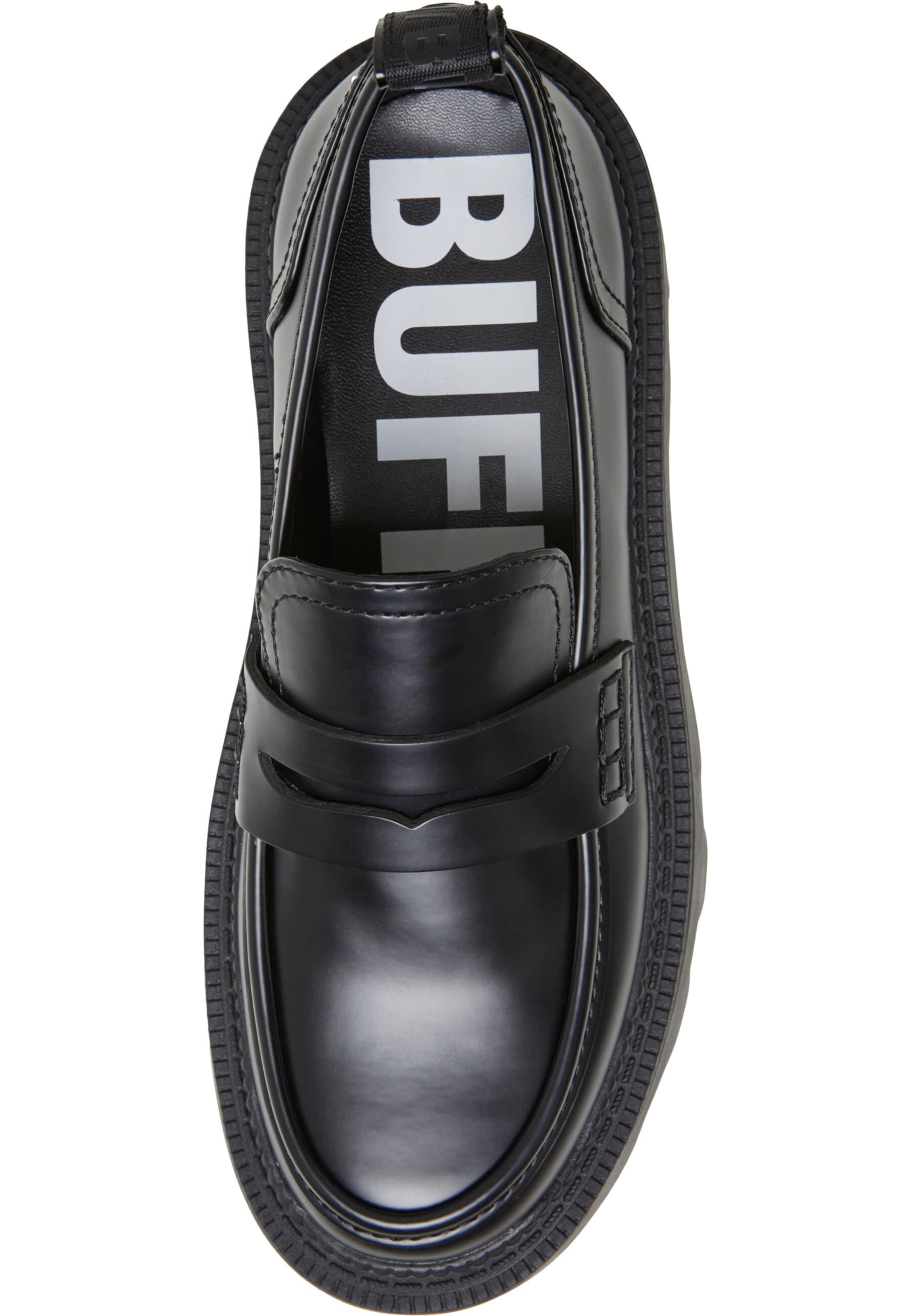 BUFFALO Slip-ons 'Flora' in Black