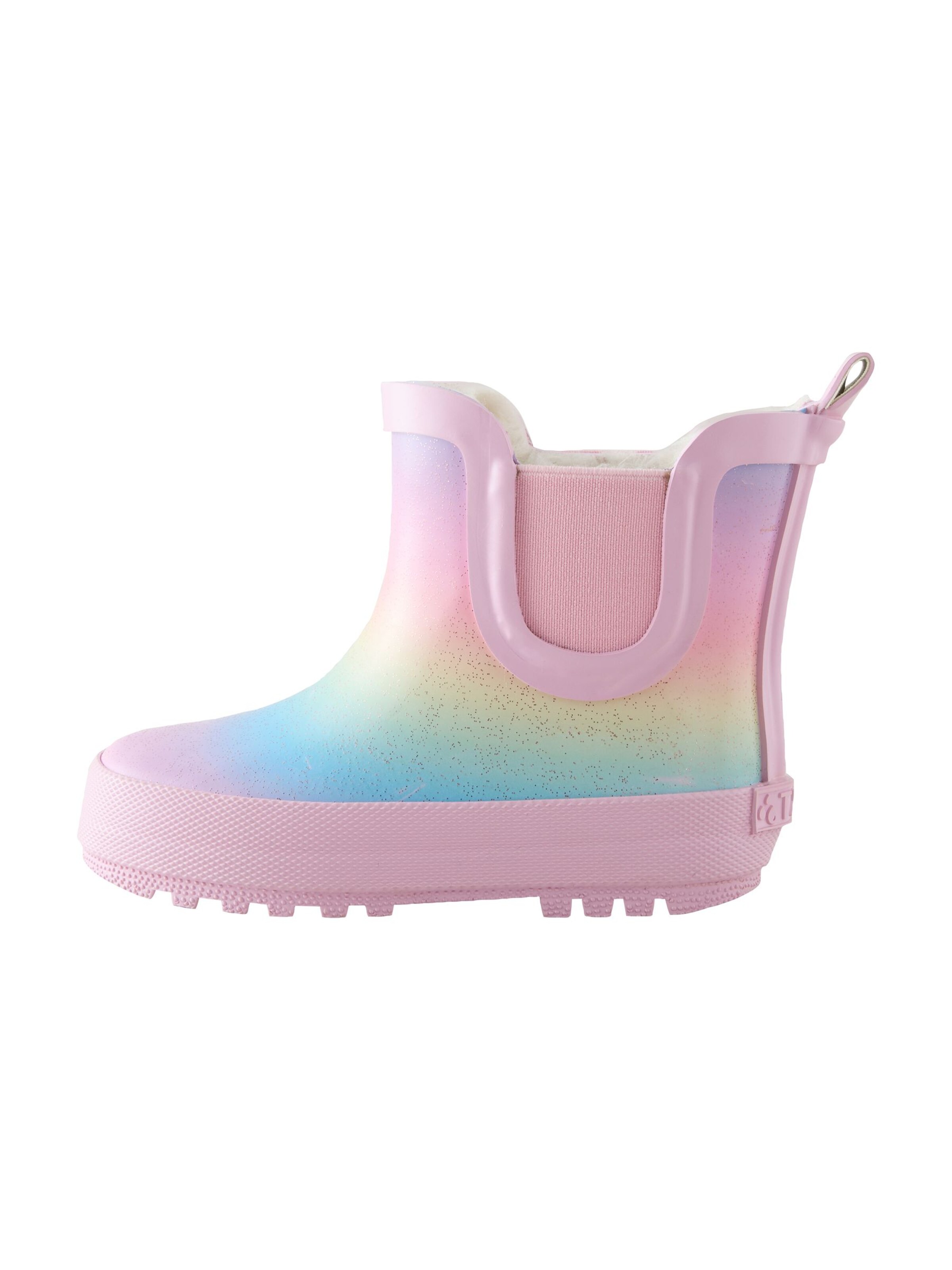 Next Rubber boot in Pink: front