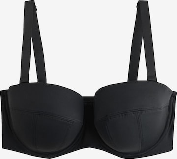Next Balconette Rintaliivi värissä musta: etupuoli