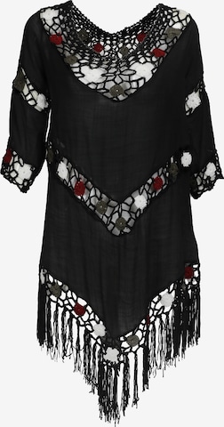 usha FESTIVAL Tunic in Black: front