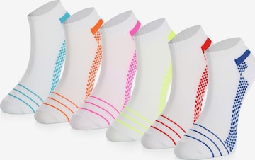 Crea Socks Avokassukat 'Sport' värissä valkoinen: etupuoli