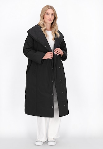 Manteau mi-saison DreiMaster Maritim en noir