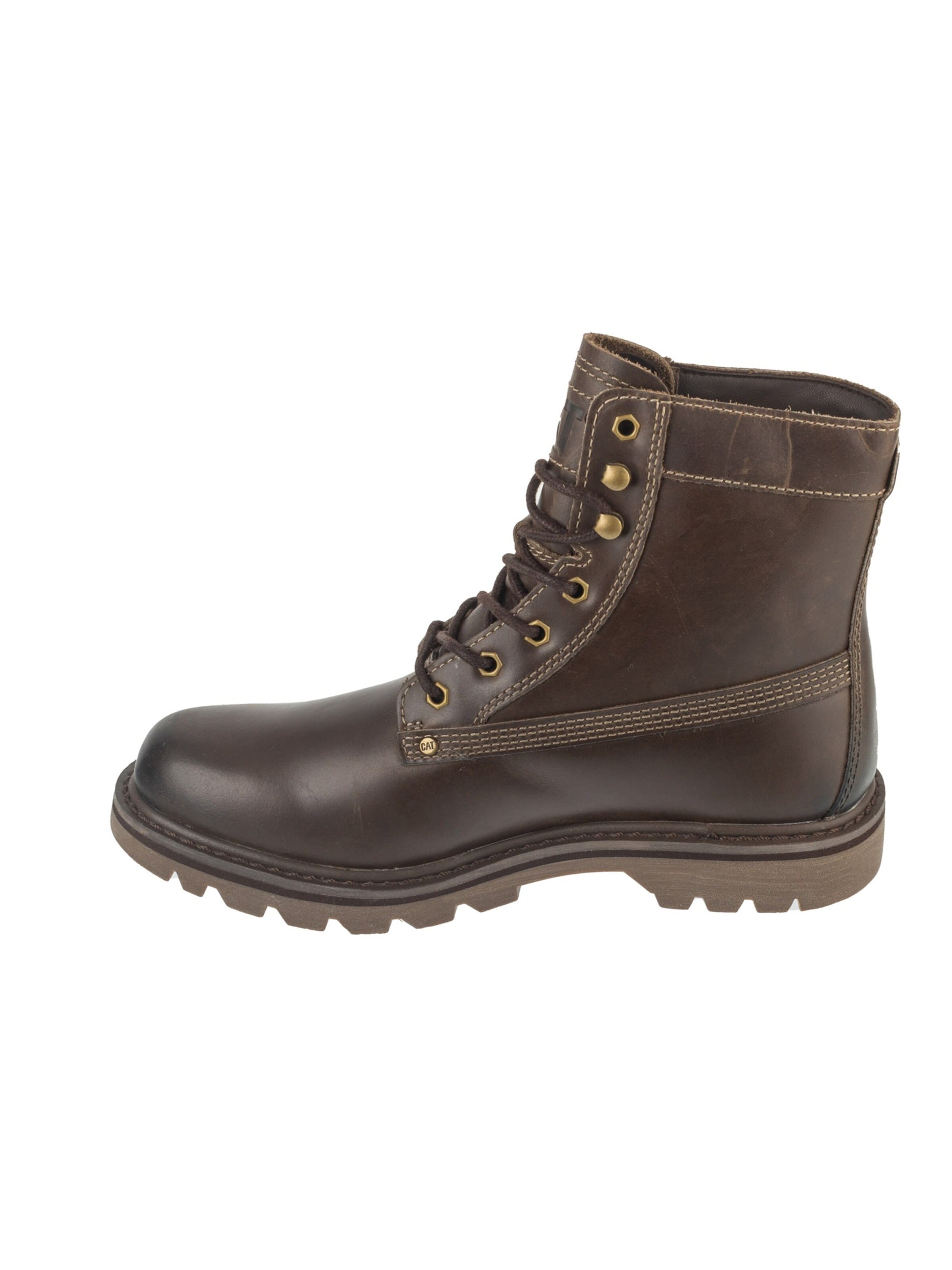 CATERPILLAR Lace-up boots 'Colorado Grader WP' in Brown