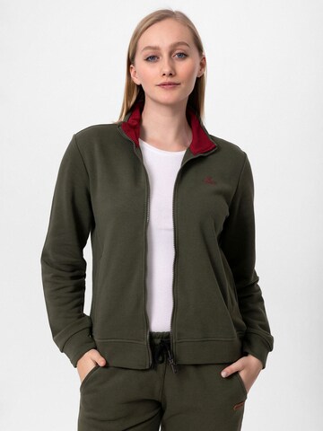 Cool Hill Zip-Up Hoodie in Green