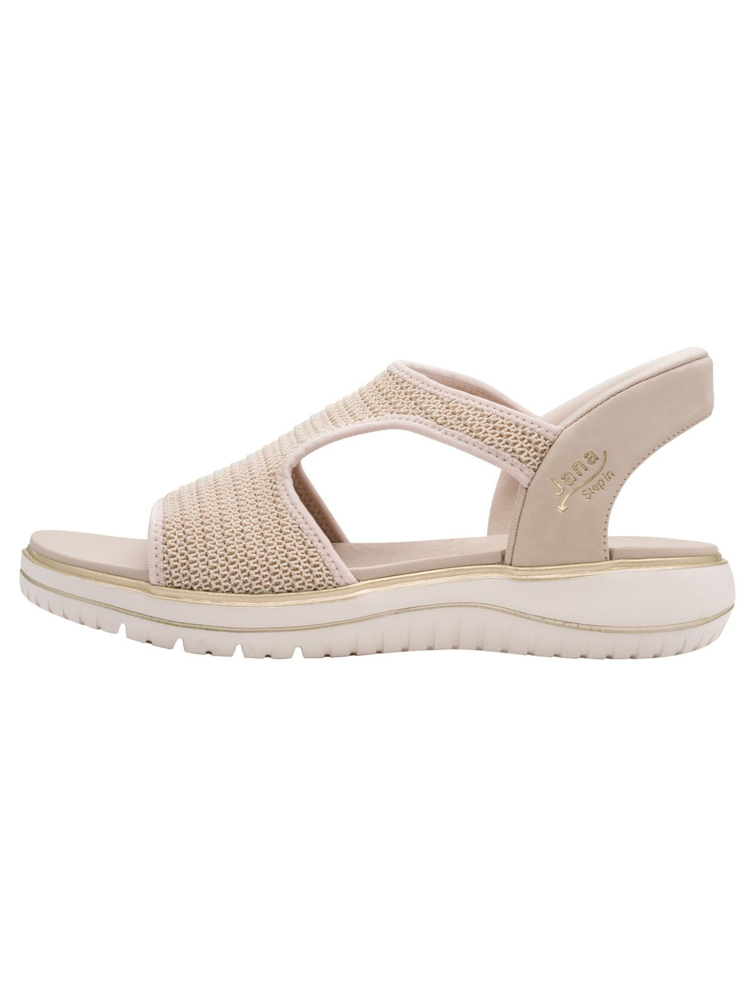 Sandales JANA en beige : devant