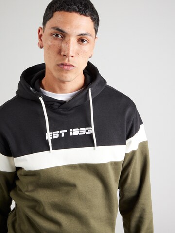 INDICODE JEANS Sweatshirt 'Victoran' in Schwarz
