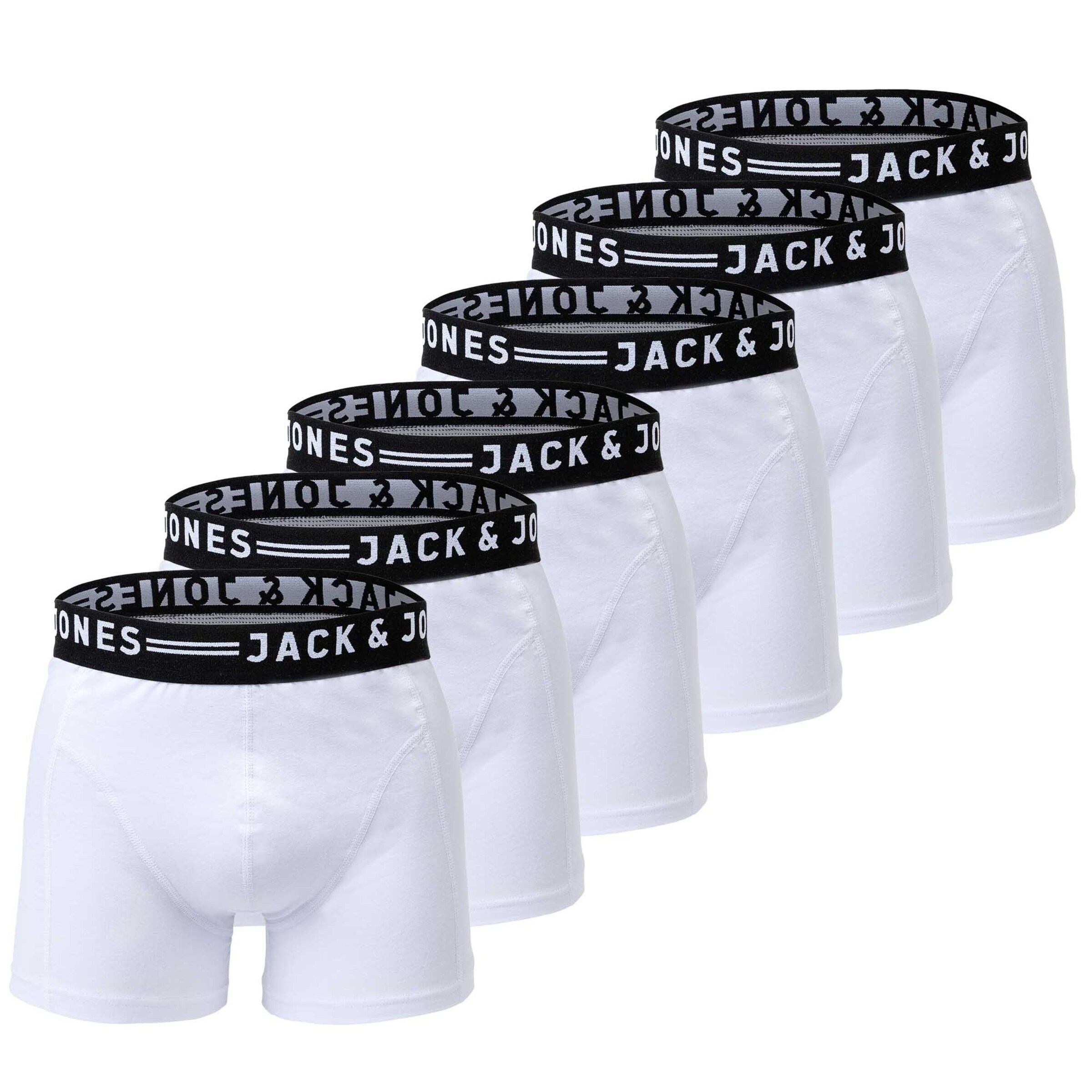 fekete / fehér JACK & JONES Boxeralsók, Termék nézet