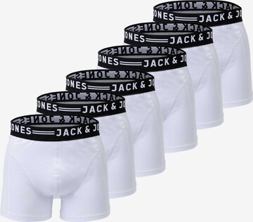 JACK & JONES Boxershorts in Wit: voorkant