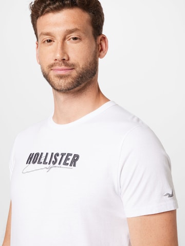 T-Shirt HOLLISTER en blanc