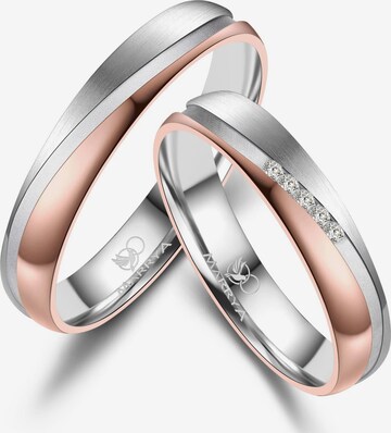 Anello 'MARRYA ES-42 Eheringe aus Edelstahl' di MARRYA in oro: frontale