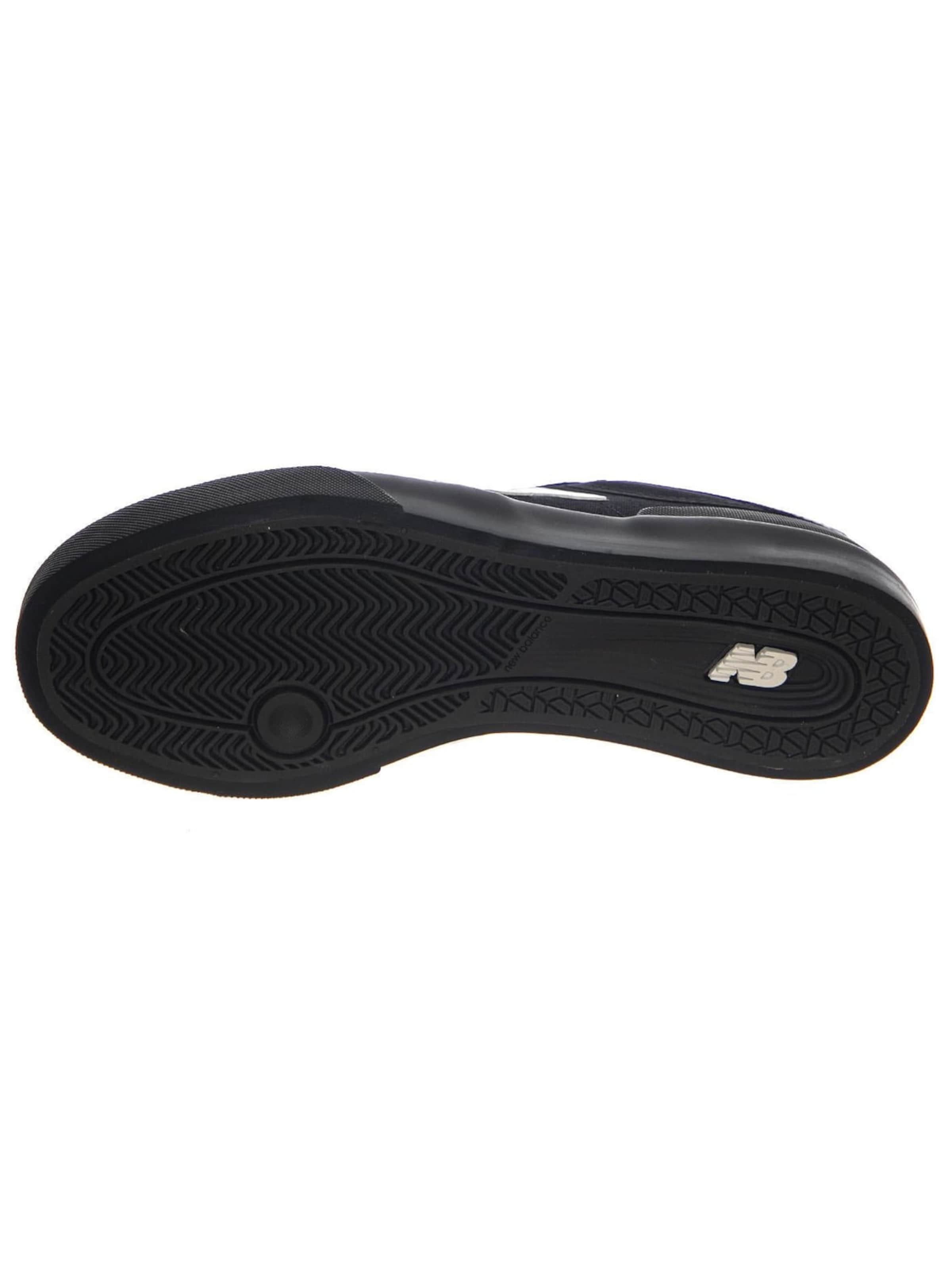 new balance Buty sportowe sznurowane 'Numeric Skateboarding Black Leather/Textile' w kolorze czarny