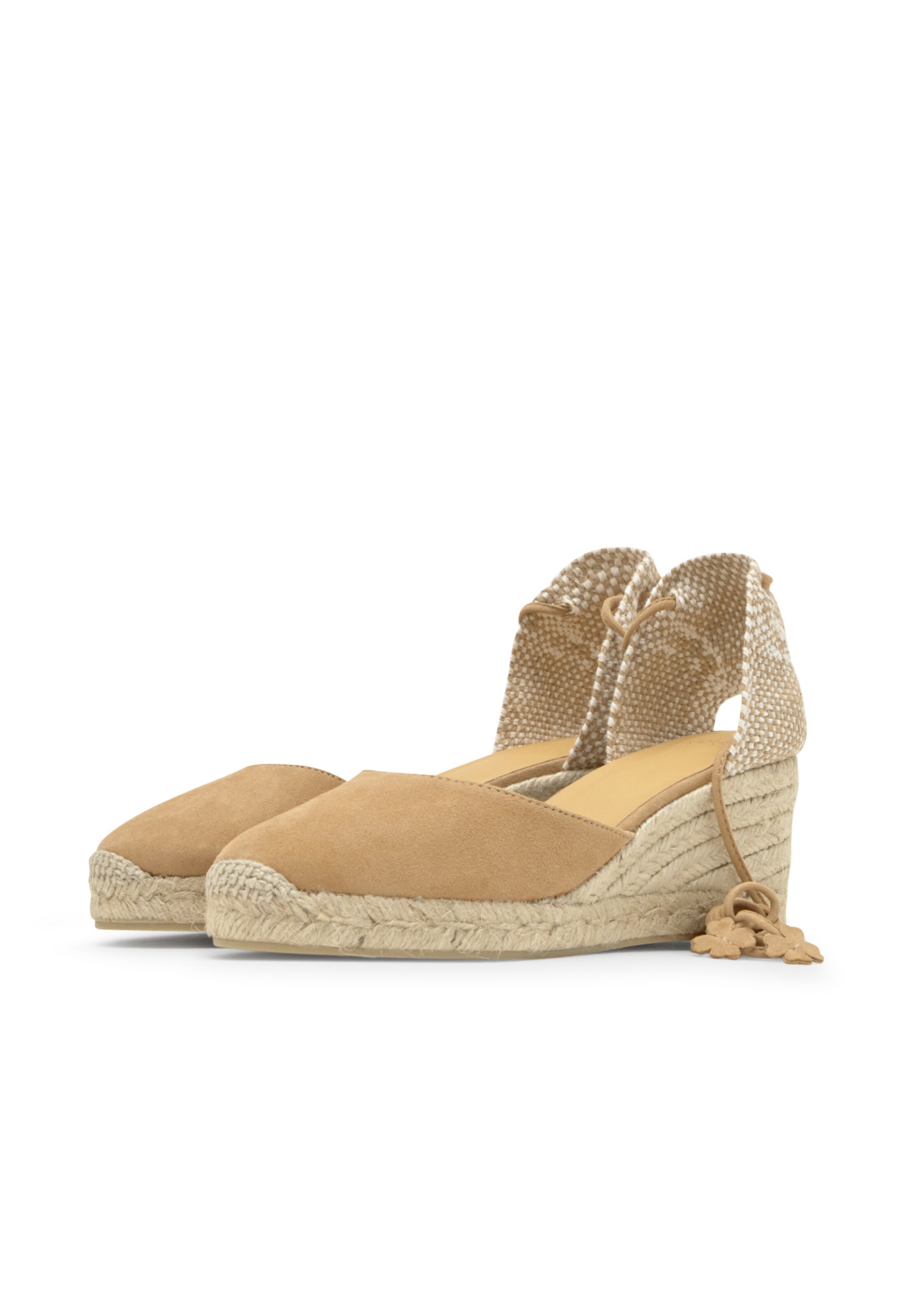 Castañer Espadrill ' CARINA ' i beige: framsida