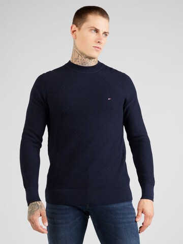 TOMMY HILFIGER Sweter w kolorze niebieski: przód