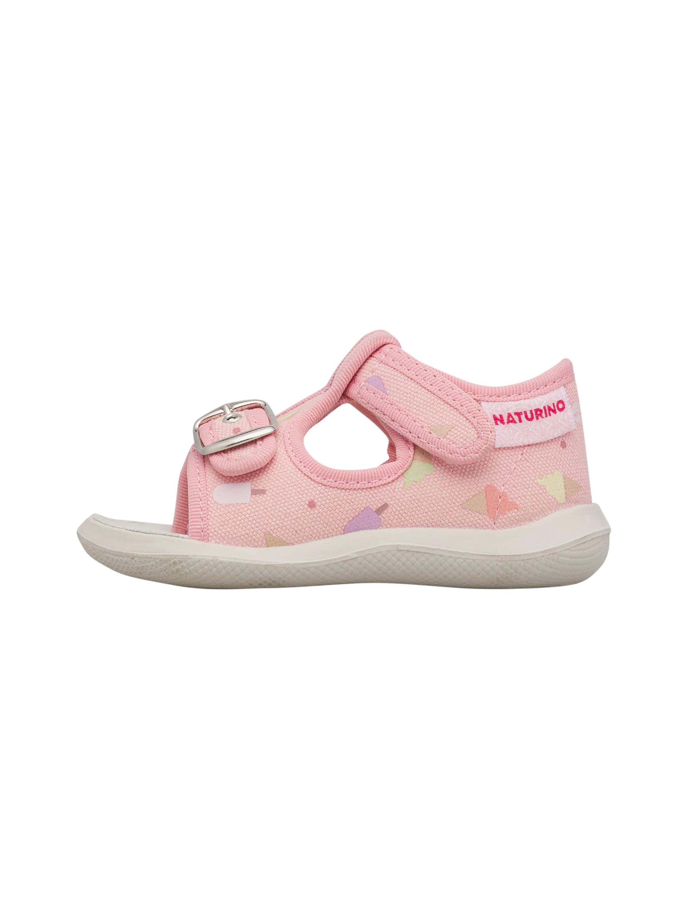 Sandales 'PAROS' NATURINO en rose