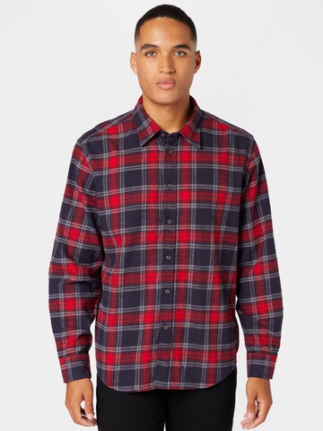 DIESEL - Regular Fit Camisa em vermelho: frente