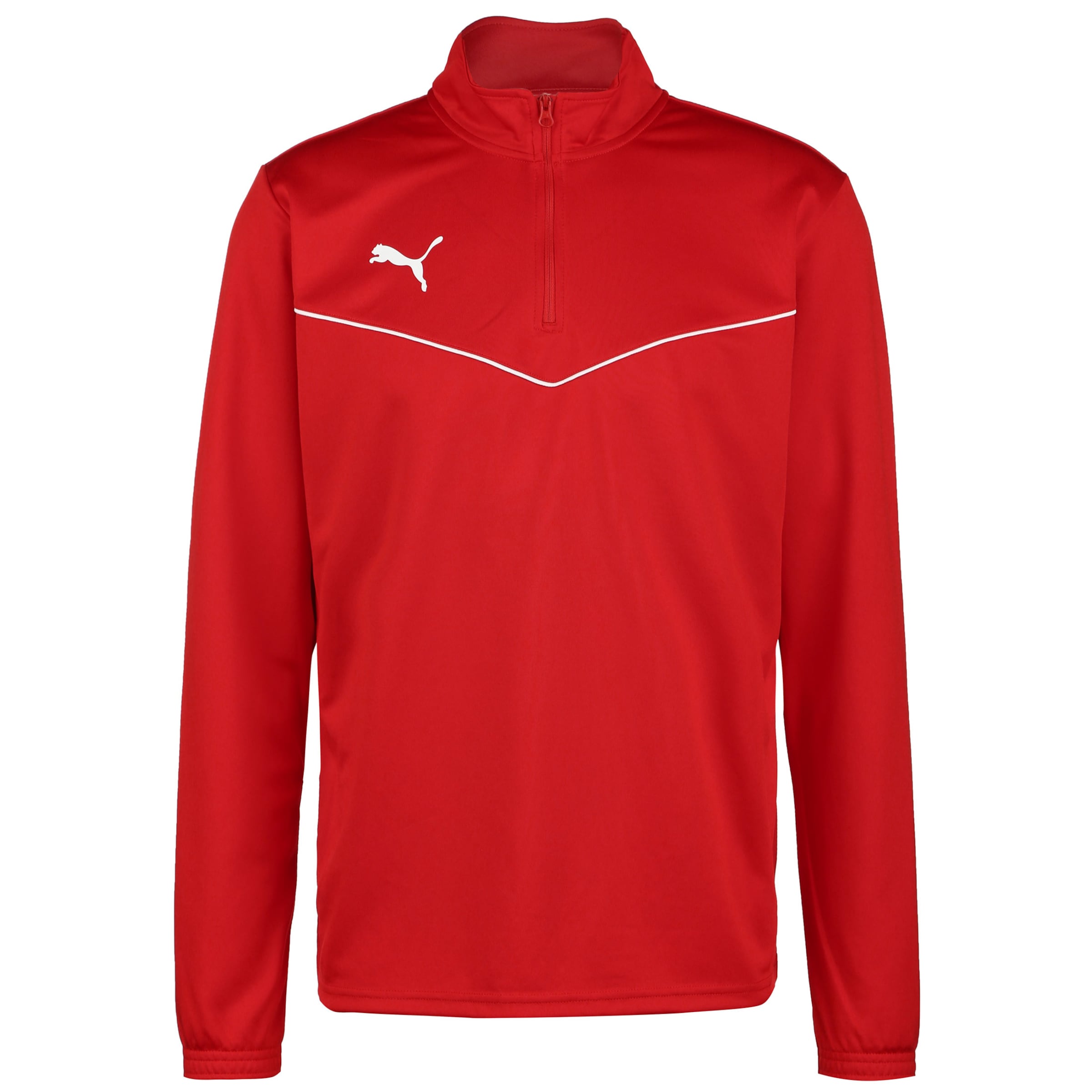 Sweat de sport 'TeamRise' PUMA en rouge : devant